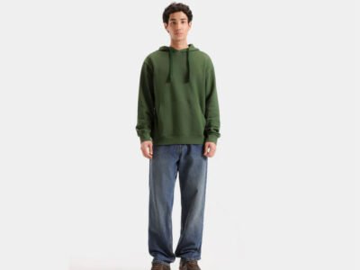 Premium Heavyweight Cotton Fleece Pullover Hoodie with Custom Drawstring and Kangaroo Pocket