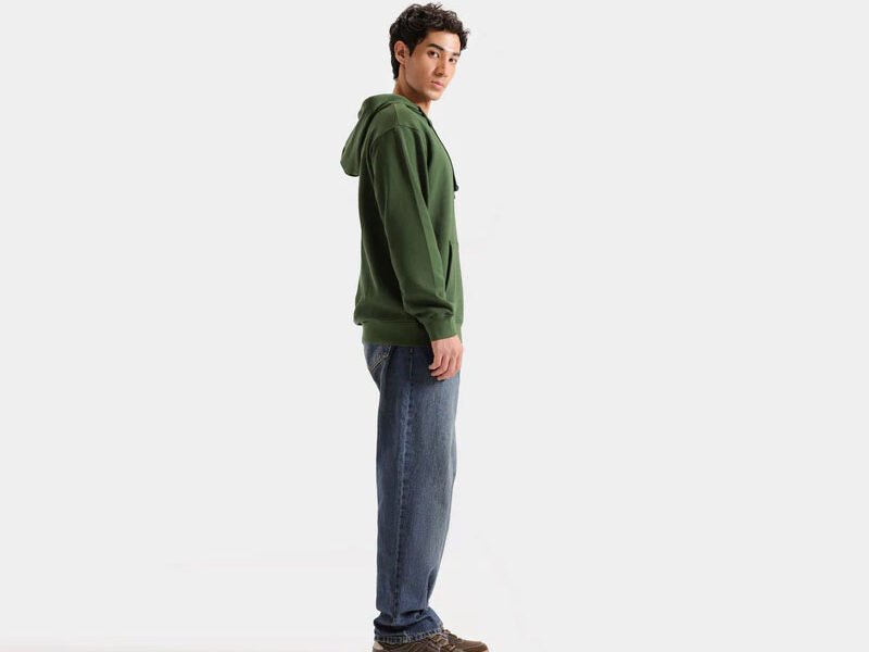 Premium Heavyweight Cotton Fleece Pullover Hoodie with Custom Drawstring and Kangaroo Pocket