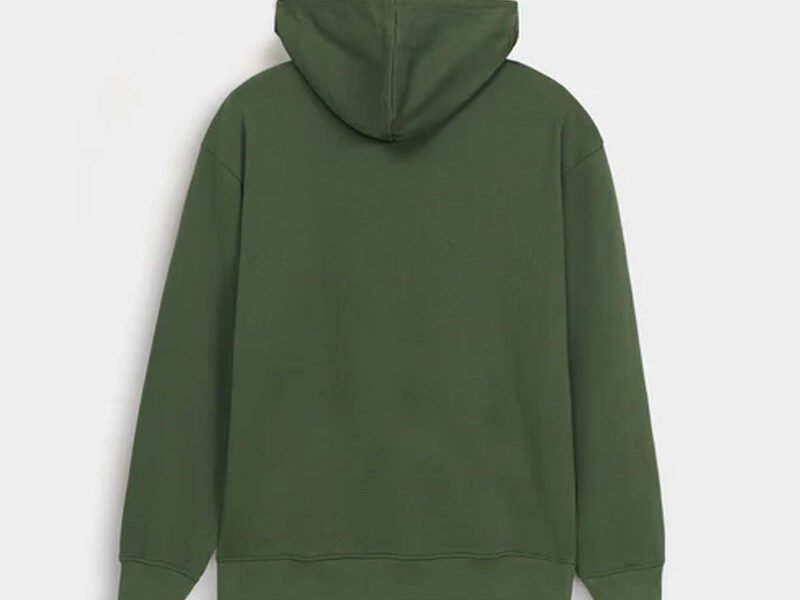 Premium Heavyweight Cotton Fleece Pullover Hoodie with Custom Drawstring and Kangaroo Pocket